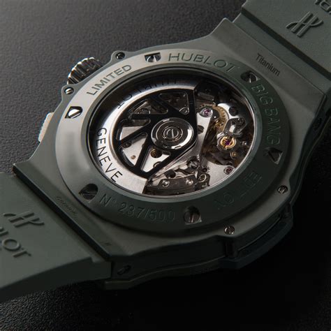 hublot big bang green limited edition|hublot big bang 42mm price.